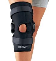 DonJoy Drytex Hinged Knee Brace, Wrap, Popliteal Cutout - Small
