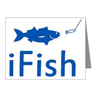Note Card iFish Fishing Fisherman
