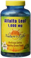 Nature's Life Alfalfa Leaf Tablets, 1000Mg, 250 Count