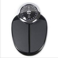 Zcx Mechanical Scales Household Adults Weight Loss Health Weight Scales No Electronic Scales Accurate Weight Scales Big Feet Pounds (Color : Black)