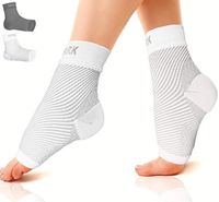 NEWMARK Plantar Fasciitis Socks with Arch Support for Men & Women - Best Ankle Compression Socks Foot Sleeve for Aching Feet & Heel Pain Relief - Better Than Night Splint Brace, Orthotics