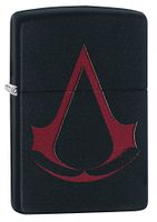 Zippo Assassin's Creed Black Matte Lighter