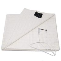 Grounding Half Sheet Grounding Sheets for Earthing Silver Fiber Earthing Mat for Sleep Therapy EMF Protection (36x100in)