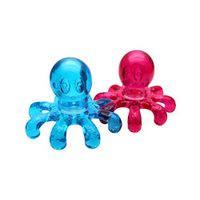 SUPVOX Handheld Hair Massager Octopus Shape Handheld Therapeutic Head Massager for Deep Hair Clean, Head Muscle Relax, Rejuvenating Scalp and Hair Growth (Random Color)