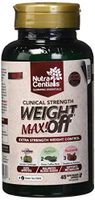 NutraCentials WeightOFF MAX! - Extra Strength Weight Loss, Cut Appetite and Ignite Metabolism, 45 Veggie caps