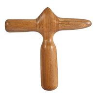 Thai Massager, 5Styles Vietnam Fragrant Wood Foot Reflexology Acupuncture Massage Roller Therapy Tool(#3)