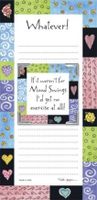 Printwick"Whatever!" Note Pad