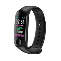 Smart Watch Pedometer Digital Sport Wrist Relojes De Hombre for iPhone iOS Android (Black)