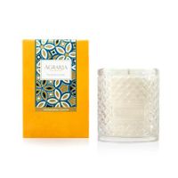 AGRARIA Mediterranean Jasmine Scented 7oz Perfume Candle - Premium Soy-Based Wax