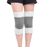Men Women Thicken Thermal Knee Warmers Leg Sleeves Warmers Winter Breathable Cozy Warm Knee Pads Leg Support Protector for Ski Cycling Dance Runing Arthritis Tendonitis