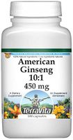 American Ginseng 10:1-450 mg (100 Capsules, ZIN: 520222) - 3 Pack