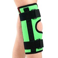 ORTONYX Kids Knee Immobilizer - Breathable and Lightweight - Straight Leg Support - Knee Splint - Height 13" / ACJB2117GN-2