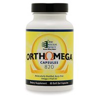 Ortho Molecular - Orthomega 820 - 60 Soft Gel Capsules