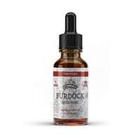 Burdock Tincture, Organic Burdock Extract Dried Root (Arctium Lappa) Burdock Drops, Non-GMO in Cold-Pressed Organic Vegetable Glycerin 4 oz, 670 mg