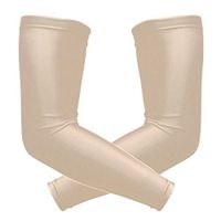 ALAZA Skin Cooling Arm Sleeves Cover Uv Sun Protection for Men Women Running Golf Cycling Arm Warmer Sleeves 1 Pair