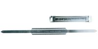 Charles Leonard Prestong Prong Paper Fastener Sets (Wide), 2 Inch Capacity, 2.75 Inches Center to Center, Silver, 50/Box (R20)