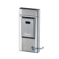 Unishow ® Tiger USB Rechargeable Flameless Cigarette Metal Electronic Lighter in Gift Box (Silver)