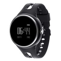 goforce Cameo Bluetooth Smart Watch for Men Fitness Activity Tracker Sleep Monitor Heart Rate Pedometer Counter Calorie Burner Notification for iPhone Android Waterproof Watch IP68 (Silver)