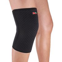 ShuoXin Classical Breathable Sports Neoprene Knee Sleeve Compression Support Brace Knee Guard Protector Pad 1PCS - Black (M)