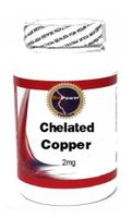 Chelated Copper 2mg 200 Capsules # BioPower Nutrition