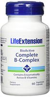 Life Extension Bio-Active Complete B-Complex, 60 Vegetarian Capsules (2)