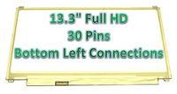 InOneWorld 1920 1080P B133HAN02.1 LCD Screen Repair Display Replacement for ASUS ZENBOOK UX305 (No Touch)