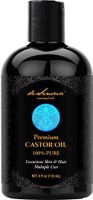 Castor Oil - 100% Pure- Best For Massage, Moisturizing Skin and Hair, Carrier Oil For Essential Oils, 4 oz
