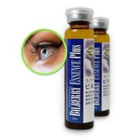 Bilberry Lutein Essence Plus Eyesight Support Supplement [1box x 12 Bottles x 10ml] - Promotes Better Vision and Skin Health.