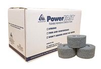 Powerfast Andover Tape Case - Grey - 1inx5yd - 48 Rolls