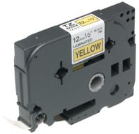 Brother TZ-631 1/2" Labeling Tape (26.2', Black on Yellow)