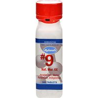 Hylands No.9 Natrum Mur. 6X - 1 g - 500 Tablets (Pack of 2)