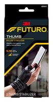 FUTURO Deluxe Thumb Stabilizer, Improves Stability, Moderate Stabilizing Support, Small/Medium, Black, 0.106 Lb