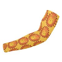 Sincerity First Cartoon Lion UV Protection Cooling Arm Sleeves for Sports Fishing Men Women
