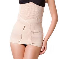 ieasysexy Comfortable Mesh Breathable Ventilation Elastic Postpartum Postnatal Recoery Belly Support Girdle Belt Waist Slimming Belt Pelvic Girdle Gastric Band for Women and Maternity( 3 in 1 )