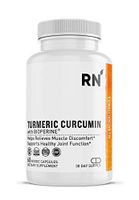 Organic Turmeric Curcumin - Bioperine® Black Pepper, Standardized Curcuminoids - (Clinically Proven) Inflammation