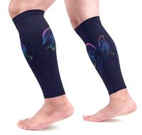 LEVEIS Daft Punk Dj Art Arm Sleeves UV Protection for Men Women Sunblock Protective Gloves Running Golf Cycling Driving Long Arm Cover 1 Pair