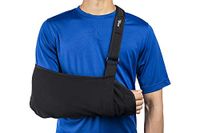 Think Ergo Arm Sling Sport - Lightweight, Breathable, Ergonomically Designed Medical Sling for Broken & Fractured Bones - Adjustable Arm, Shoulder & Rotator Cuff Support (XL Adult)