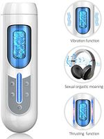Hymar Real Skin Feeling Mouth Fully Automatic Relaxation Aircraft Male Intelligent Pronunciation Male Másterbrators Toy for Men Model-FJ09