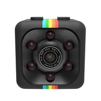 Didade Car HD Mini Camera 360 Degree Video Recording Support TF 1pcs Hidden Cameras (Black)
