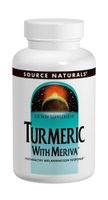 Source Naturals Turmeric with Meriva 500mg for Healthy Inflammatory Response - 60 Capsules 
