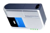 Linksys Wireless-G Travel Router with SpeedBooster WTR54GS - Wireless router - 802.11b/g - desktop