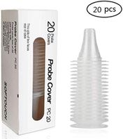 20 Counts Ear Thermometer Probe Covers for All Models of Digital Thermometers Disposable Covers