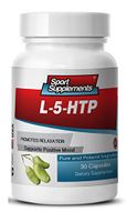 5 Htp Supplement - L-5-htp 377mg - Improve Positive Mood, Relaxation, and Weight Loss with Natural 5 HTP Supplement (1 Bottle 30 Capsules)