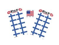 Made in The USA! 2 Packs of Flag-It Finland Flag Stickers, 100 Finn Sticker Decals