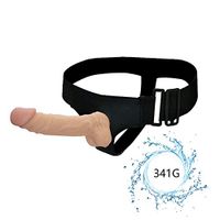 YRJDL 8.26 Inch Lifelike Perfect Size Funny Pleasure Toy Women Couple Huge Strap Pants Artificial Soft Lesbian Strapless Strapon Panties (Color : Flesh)
