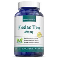 Essiac Tea 900mg Daily Dose - 90 No Additives Pure Essiac Capsules 450mg – Non-GMO Gluten Free All Natural Immune Support by BoostCeuticals