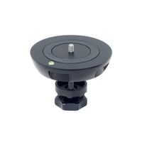 PROAIM 150mm Half Ball (Flat - Bowl) Camera Adapter for Hi-Hat, Tripods, Adapters etc. | Industry-Standard Heavy-Duty Aluminum Adapter Accepts 75/100/150mm Flat Base Fluid Heads (BA-150)