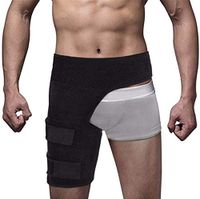 IMaxima Hip Brace Thigh Compression Sleeve,Support for Hip Replacements, Sciatica, Quad Muscle Strains Fits Both Legs,Hip Pain Relief