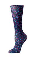 Cutieful Therapeutic Graduated 8-15 mmHg Compression Socks - Retro Geometric