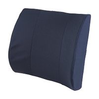 Bodyhealt Memory Foam Back Cushion - Premium Lumbar Support Pillow for Lower Back Pain Relief - Soft & Firm, Comfortable, Orthopedic Design to Improve Posture and Help Soothe and Protect Lower Back